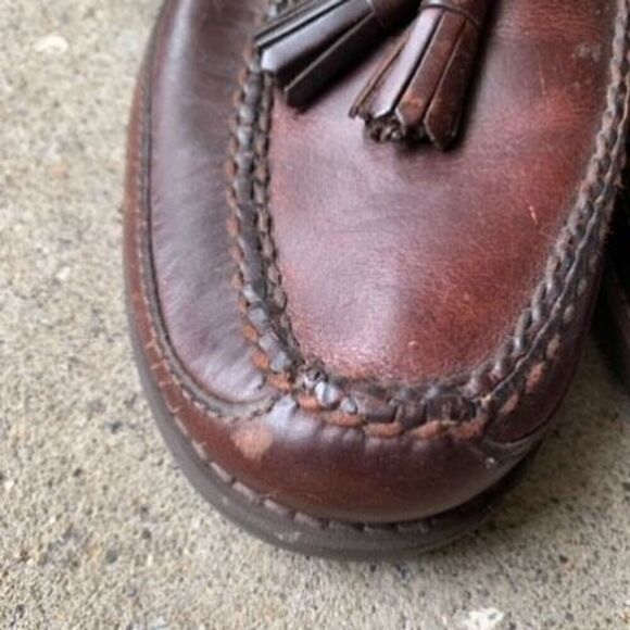 Johnston & Murphy Size 11W Brown Tassel Loafer Shoes 40102006603 Brazil main image 11